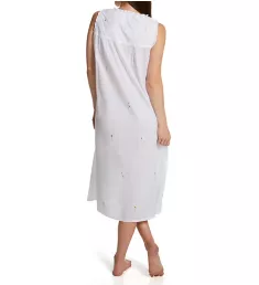 100% Cotton Woven Sleeveless Long Nightgown