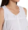 La Cera 100% Cotton Woven Sleeveless Long Nightgown 1286G - Image 4