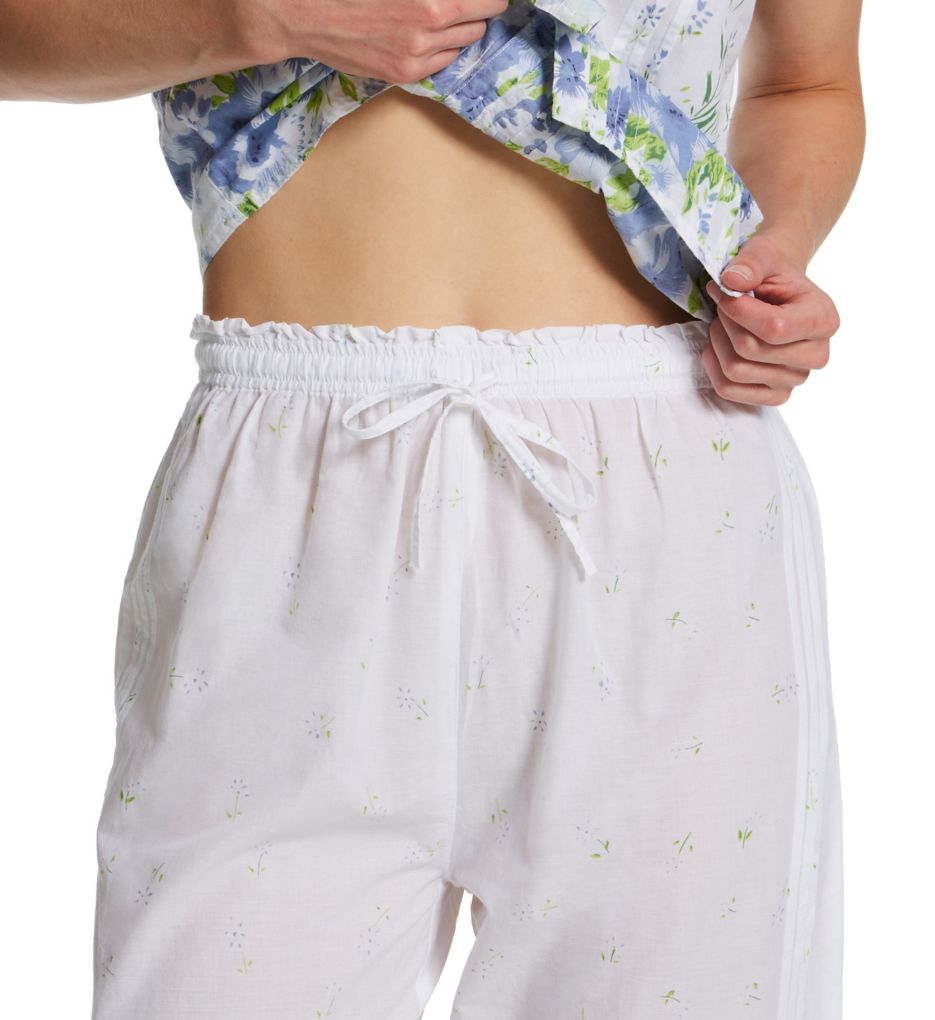 100% Cotton Woven Sleeveless Printed Pajama Set-cs2