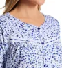 La Cera Cotton Knit Long Sleeve Nightgown 1530 - Image 4