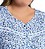 La Cera Plus Cotton Knit Long Sleeve Nightgown 1530X - Image 4