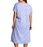La Cera Plus Cotton Knit Short Sleeve Sleepshirt 1536CX - Image 2