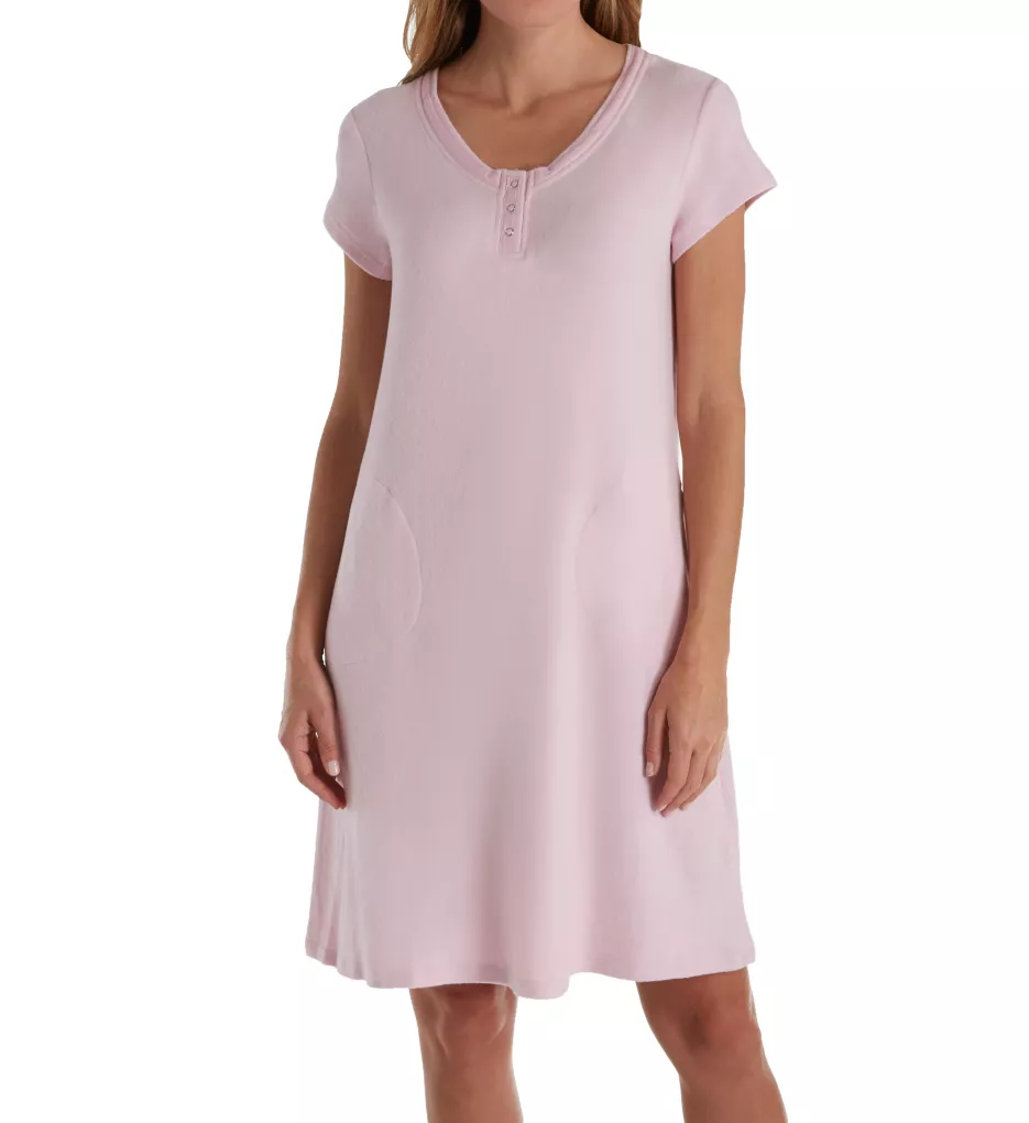 Comfort Short Gown Pink S