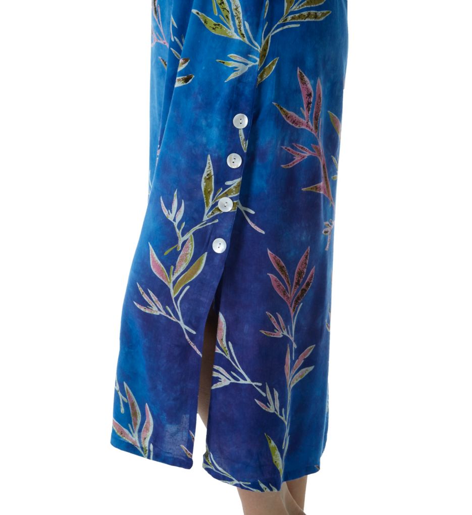 La Cera Floral Printed Lounge Dress 2767 - Image 3