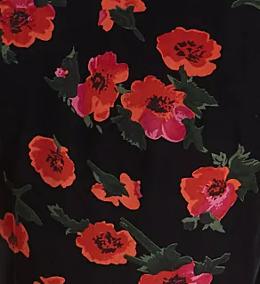 Sleeveless Rayon Floral Lounge Dress