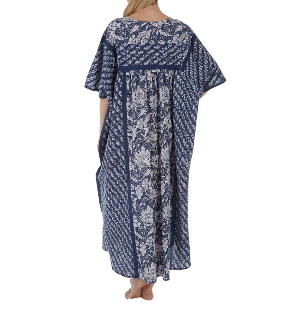 100% Cotton Block Pattern Caftan-bs