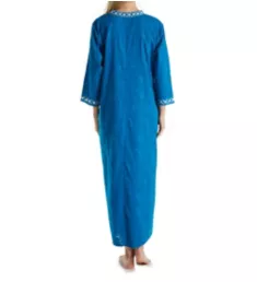 100% Cotton Woven Embroidered Jacquard Caftan