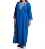 La Cera Plus 100% Cotton Woven Embroidered Jacquard Caftan 3117X - Image 1