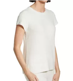 Comfort Cap Sleeve Tee Oatmeal S