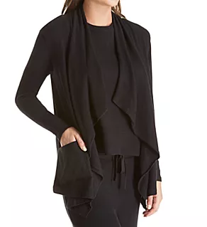 Comfort Cascade Cardigan Black S