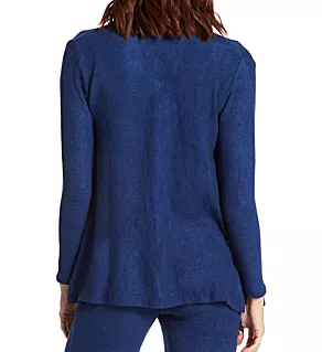 Comfort Cascade Cardigan Denim S
