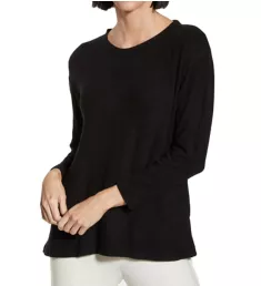 Scoop Long Sleeve Tunic Black S