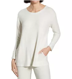 Scoop Long Sleeve Tunic Oatmeal S