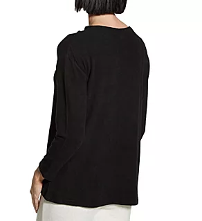 Scoop Long Sleeve Tunic Black S