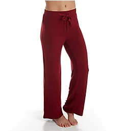 Comfort Wide Leg Pant Red S