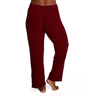 Plus Comfort Wide Leg Pant Red 1X