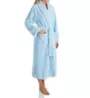 La Cera 100% Polyester Honeycomb Fleece Robe 8815