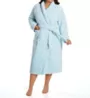 La Cera Plus 100% Polyester Honeycomb Fleece Robe 8815X