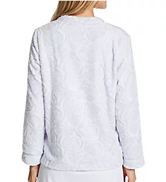 100% Polyester Fleece Bed Jacket Peri S