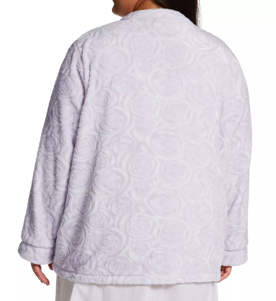 Plus 100% Polyester Fleece Bed Jacket Peri 1X