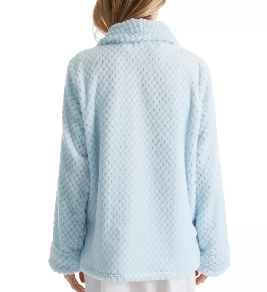 La Cera 100% Polyester Honeycomb Fleece Bed Jacket 8825 - Image 2