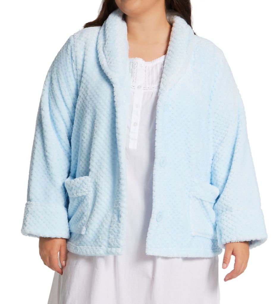 Plush on sale bed jacket