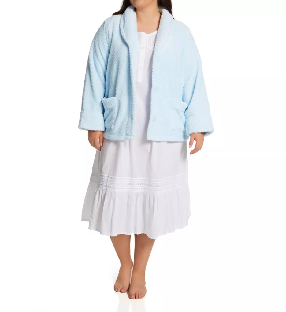 La Cera Plus 100% Polyester Honeycomb Fleece Bed Jacket 8825X - Image 5