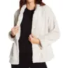 La Cera 100% Polyester Fleece Bed Jacket 8826 - Image 3