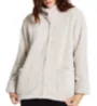 La Cera 100% Polyester Fleece Bed Jacket 8826 - Image 4