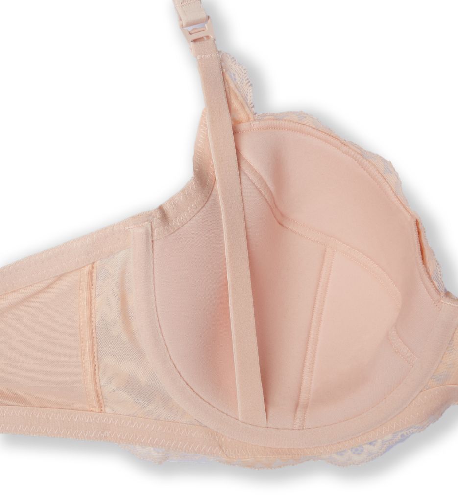 Lace and Jacquard Full Coverage Nursing Bra-cs2