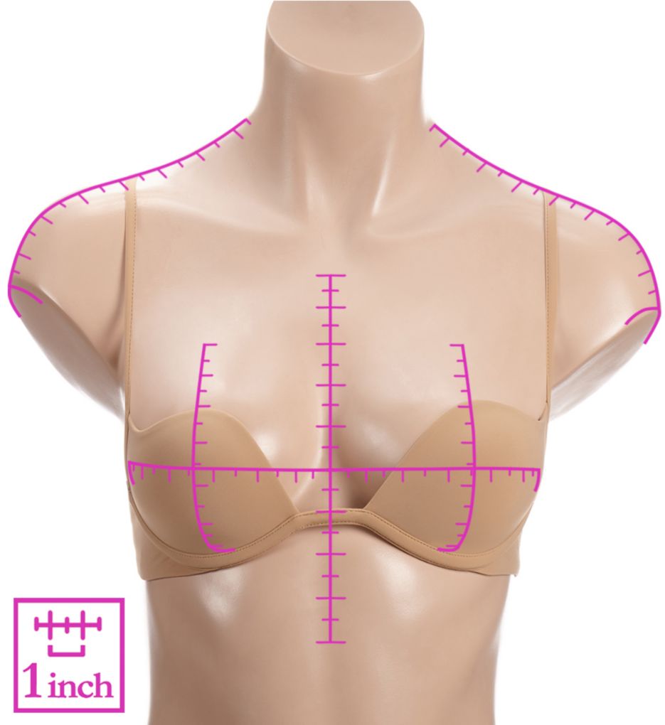 Second Skin Wireless Push Up Bra