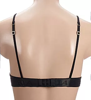 Second Skin Triangle Padded Bra Black 30C