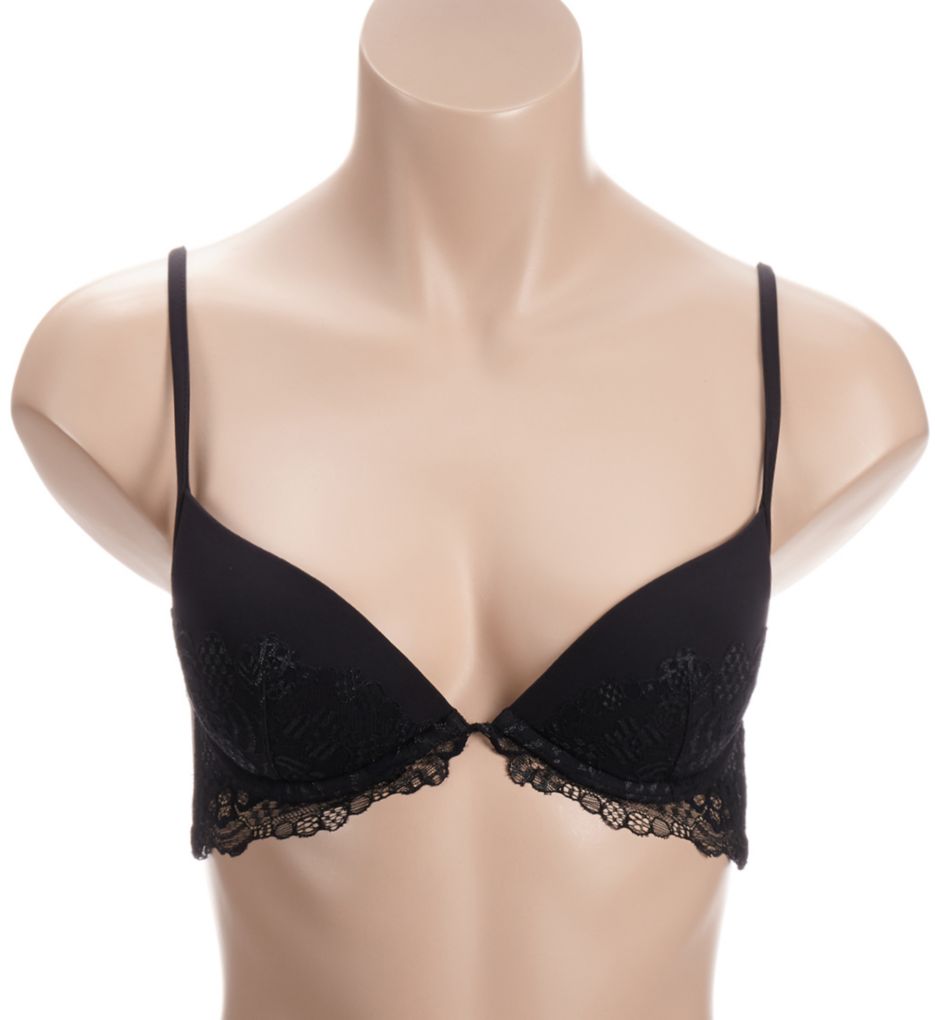 Black and Cream Lace La Vintage Plunge Bra – Fox and Rose Limited