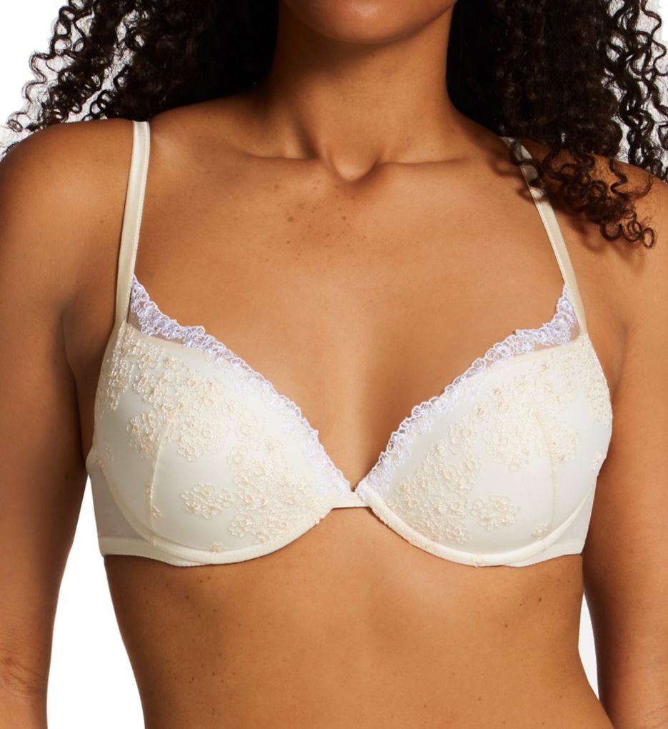 La Perla White Lace Bra size 36C Underwire