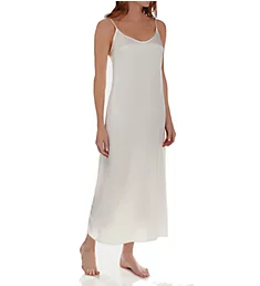 Seta Silk Long Nightgown Natural XS
