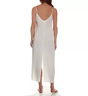 Seta Silk Long Nightgown Natural XS