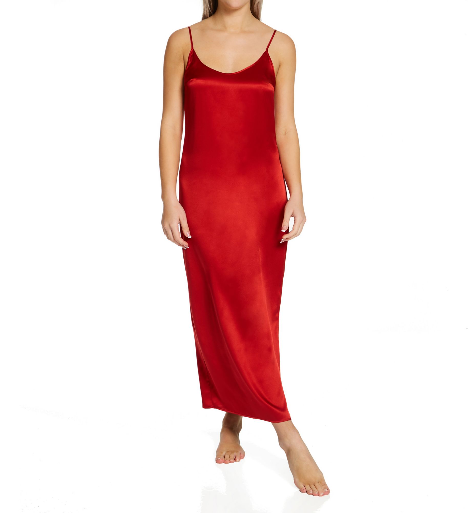 La Perla Seta Silk Long Nightgown Red Tango S  - Image 1