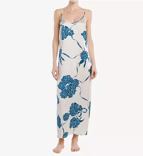 La Perla Seta Silk Printed Long Nightgown 20292P