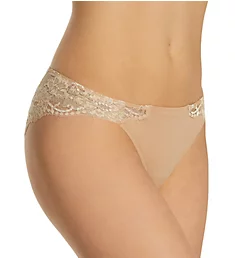 Souple Lace Trim Brazilian Panty Nude XL