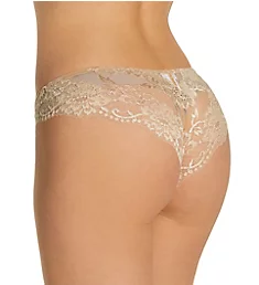 Souple Lace Trim Brazilian Panty Nude XL