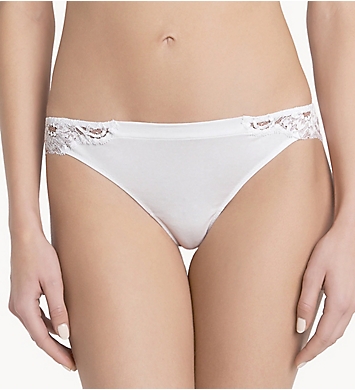 La Perla White Womens Laced Bikini Panties US XS IT 1 