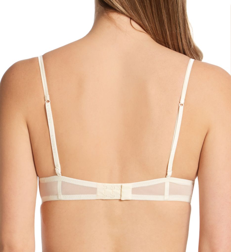 NY Outset Unlined Underwire Triangle Bra Alabaster/Off White 36B