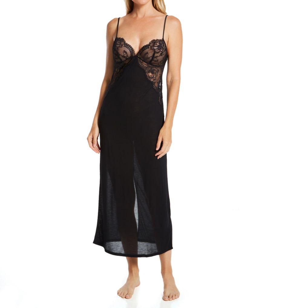 Brigitta Long Spagetti Strap Nightgown