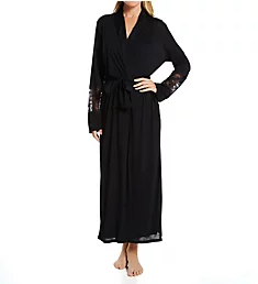 Brigitta Long Robe Black XS
