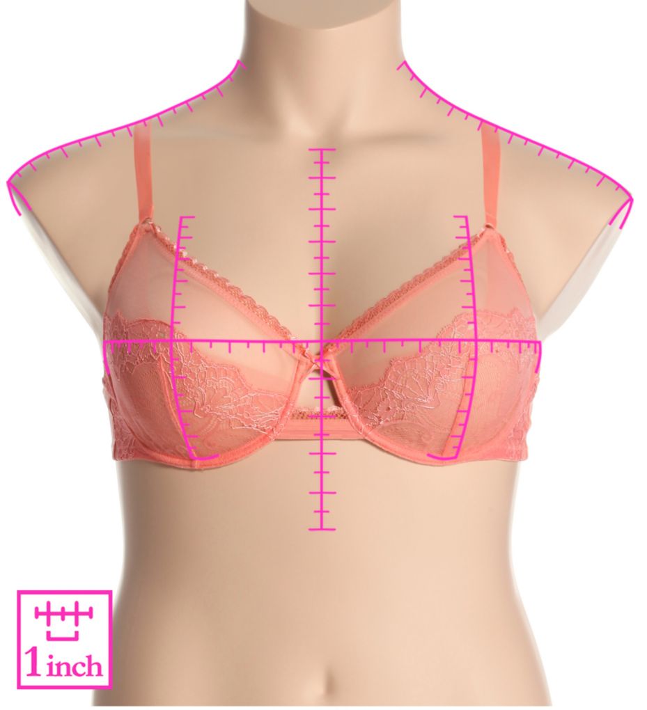Magnolia Full Cup Sheer Underwire Bra-ns7