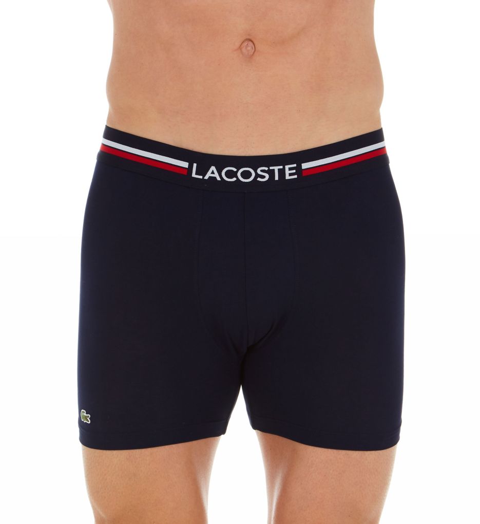 Iconic Lifestyle Boxer Briefs - 3 Pack NBWP1 S by Lacoste