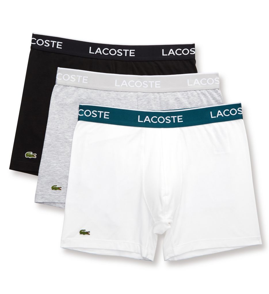 Casual Classic Boxer Briefs - 3 Pack BNSVA1 S by Lacoste