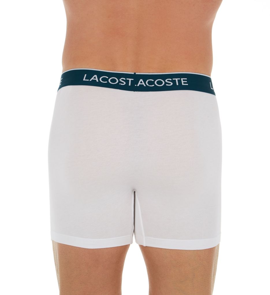 Lacoste Pack of 3 Casual Black Boxer Briefs Black