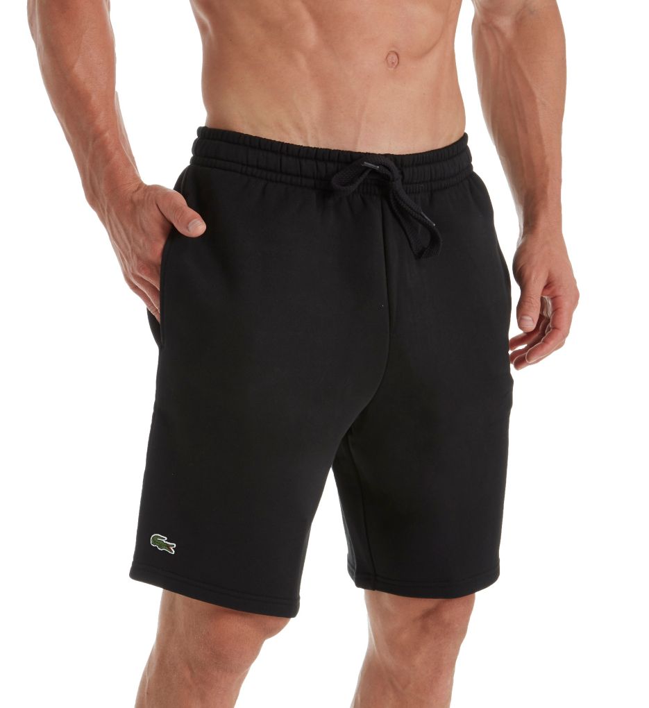 Lacoste sport hot sale fleece shorts