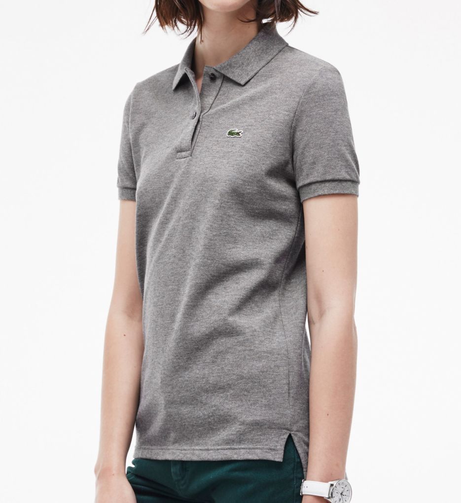 Short Sleeve 2 Button Classic Fit Pique Polo